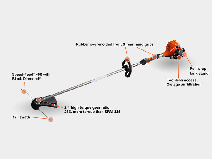 ECHO SRM-2320T STRAIGHT SHAFT STRING TRIMMER