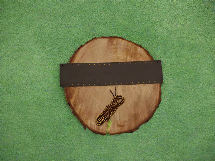 THE DUKE'S HANDMADE LEATHER CHAINSAW HANDLEBAR WRAP FITS STIHL, HUSQVARNA, ECHO