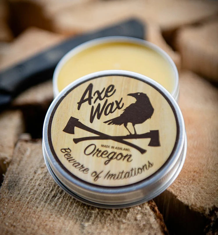 AXE WAX PREMIUM WOOD, BLADE AND LEATHER CARE WAX - Saw Salvage