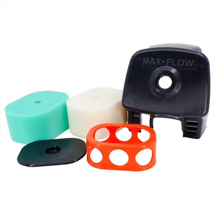 MAXFLOW AIR FILTER KIT FITS STIHL MS661 -- INCLUDES CAGE AND 2 AIR FILTERS