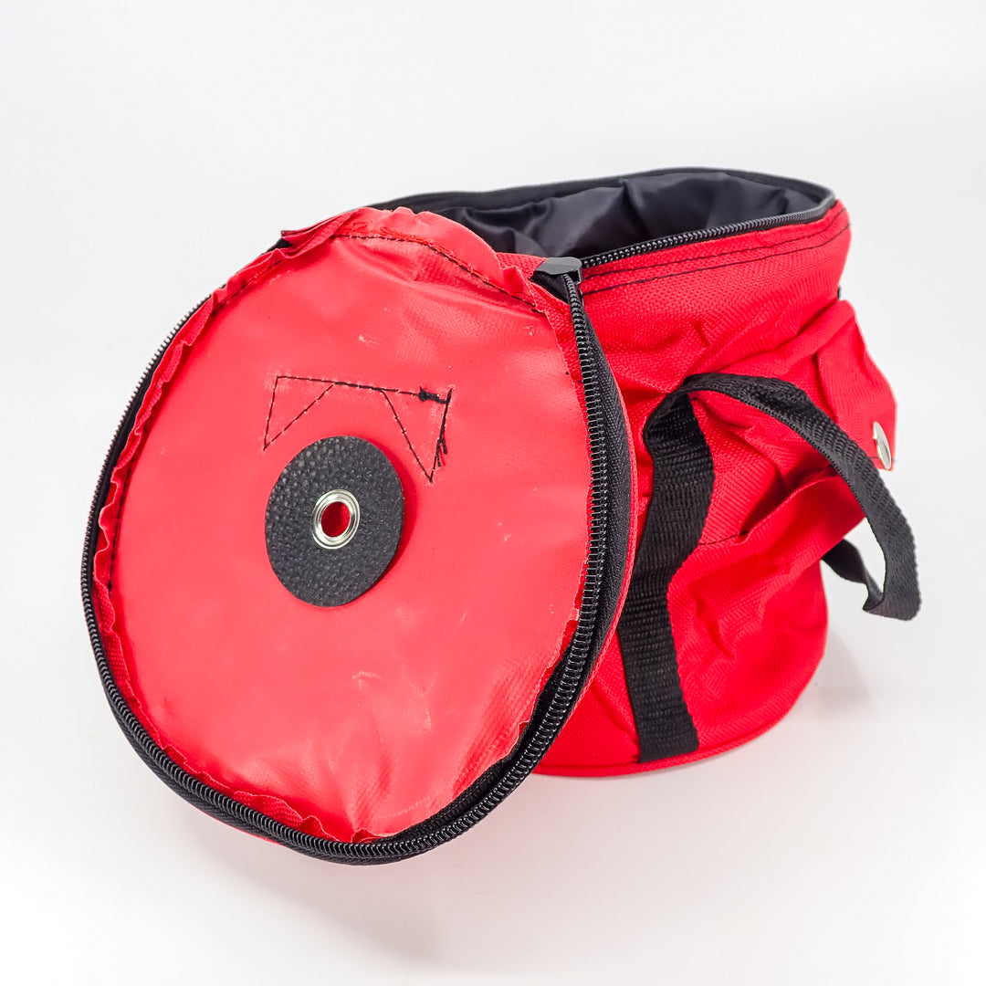 FORESTER RED MINI COLLAPSIBLE THROW LINE BAG