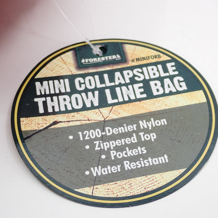 FORESTER RED MINI COLLAPSIBLE THROW LINE BAG