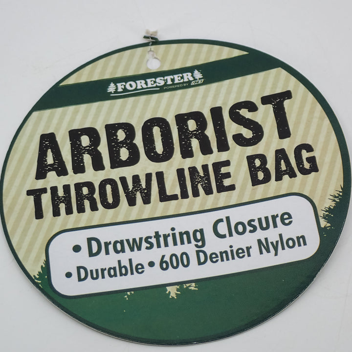 FORESTER SMALL ARBORIST THROW LINE BAG SAFETY GREEN