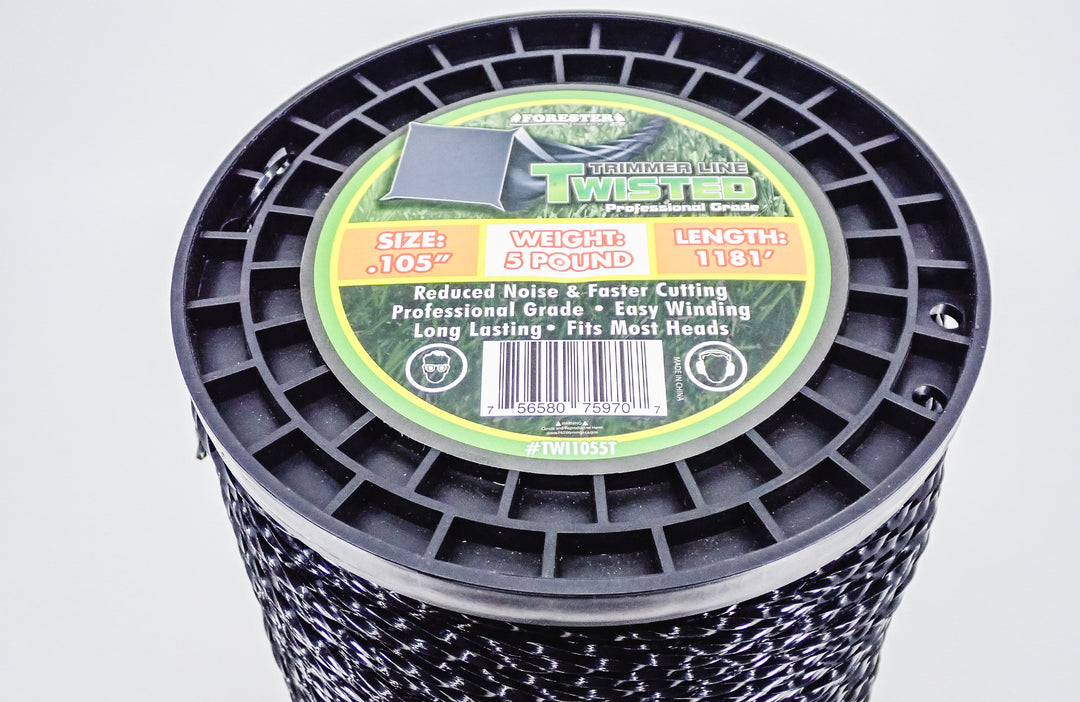 FORESTER TWISTED TRIMMER LINE 5LB SPOOL .105