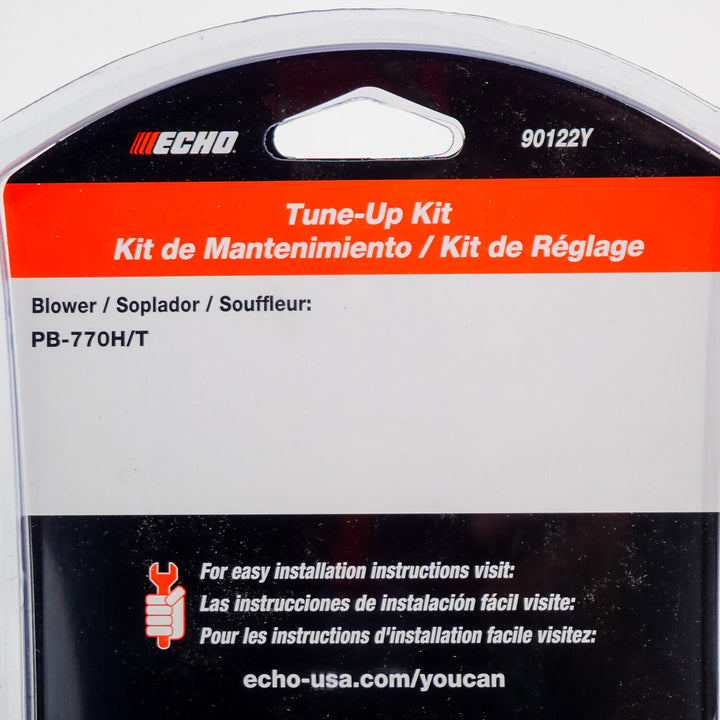 GENUINE ECHO AIR, FUEL FILTER AND SPARK PLUG TUNE-UP KIT FITS PB-770T PB-770H 90122Y
