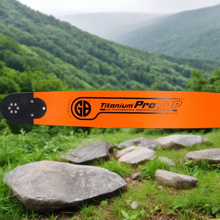 GB TITANIUM PROTOP CHAINSAW BAR FITS HUSQVARNA LARGE MOUNT 20" 3/8 .050 72DL