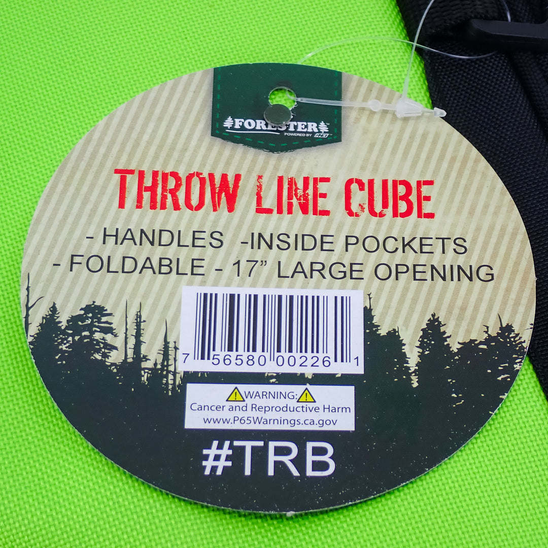 FORESTER ARBORIST COLLAPSIBLE FOLDING THROW LINE CUBE