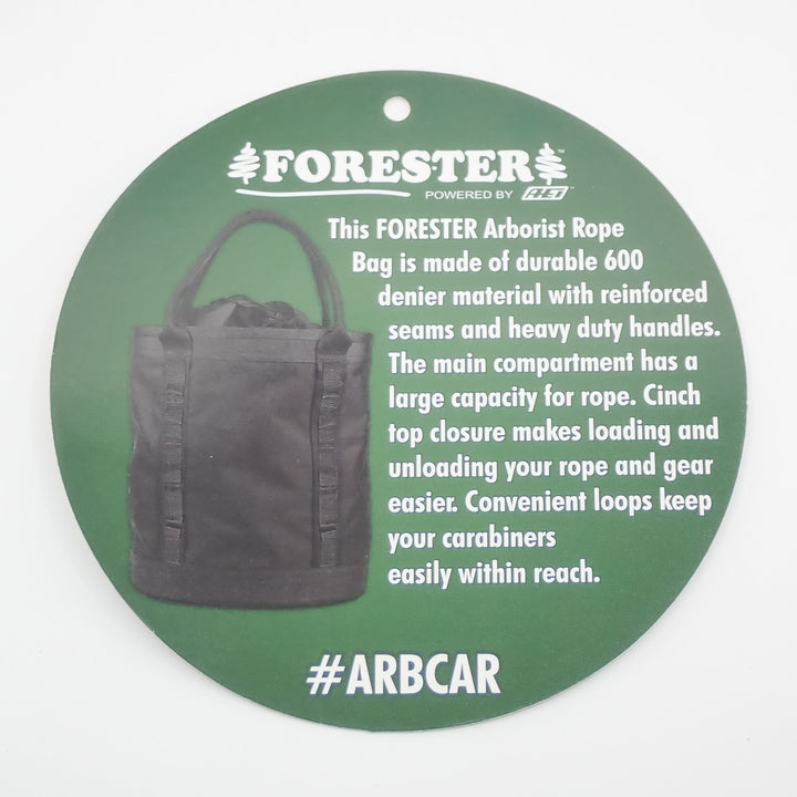 FORESTER LARGE ARBORIST ROPE BAG