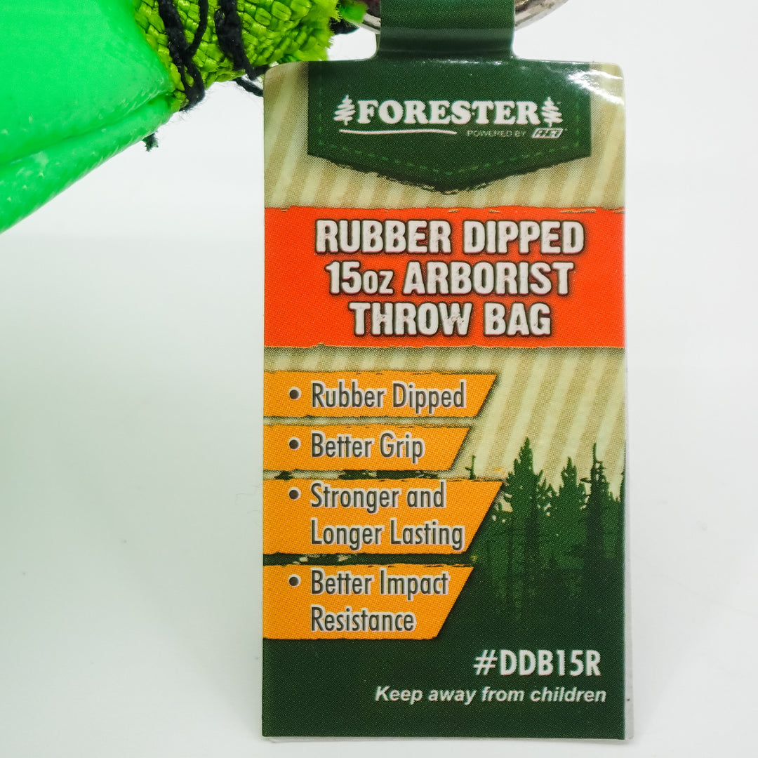 FORESTER PROFESSIONAL ARBORIST THROW LINE COMBO WITH RUBBER DIPPED THROW BAG