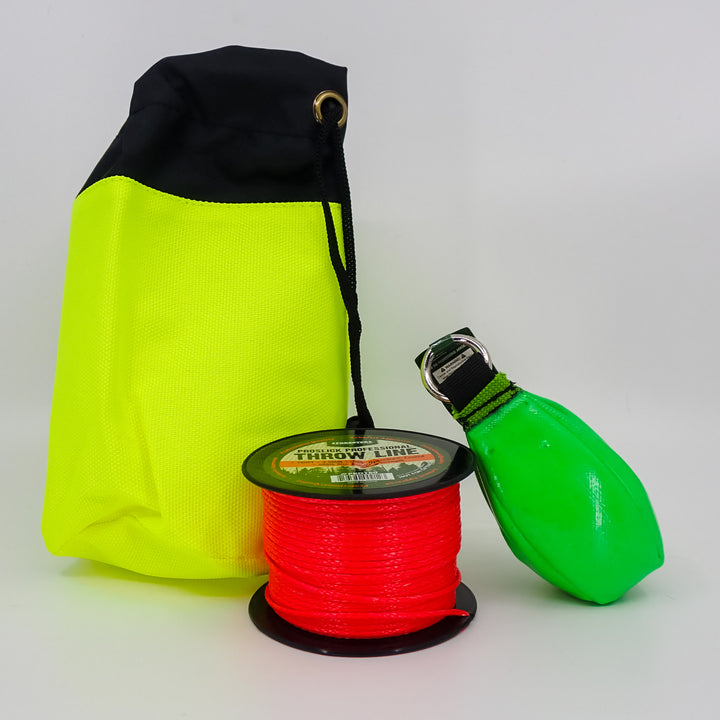 FORESTER PROFESSIONAL ARBORIST THROW LINE COMBO WITH RUBBER DIPPED THROW BAG