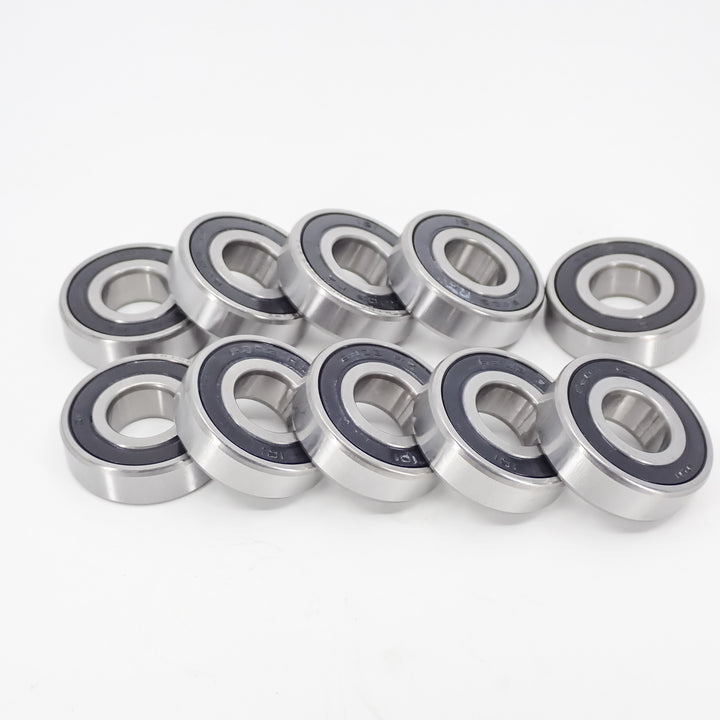 THE DUKE'S DEEP GROOVE RUBBER SEAL BALL BEARING 10-PACK 6203-2RS 17X40X12