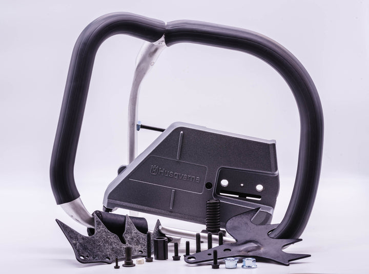 OEM FULL WRAP HANDLE WITH SPIKES AND CLUTCH COVER FITS HUSQVARNA 565 572XP