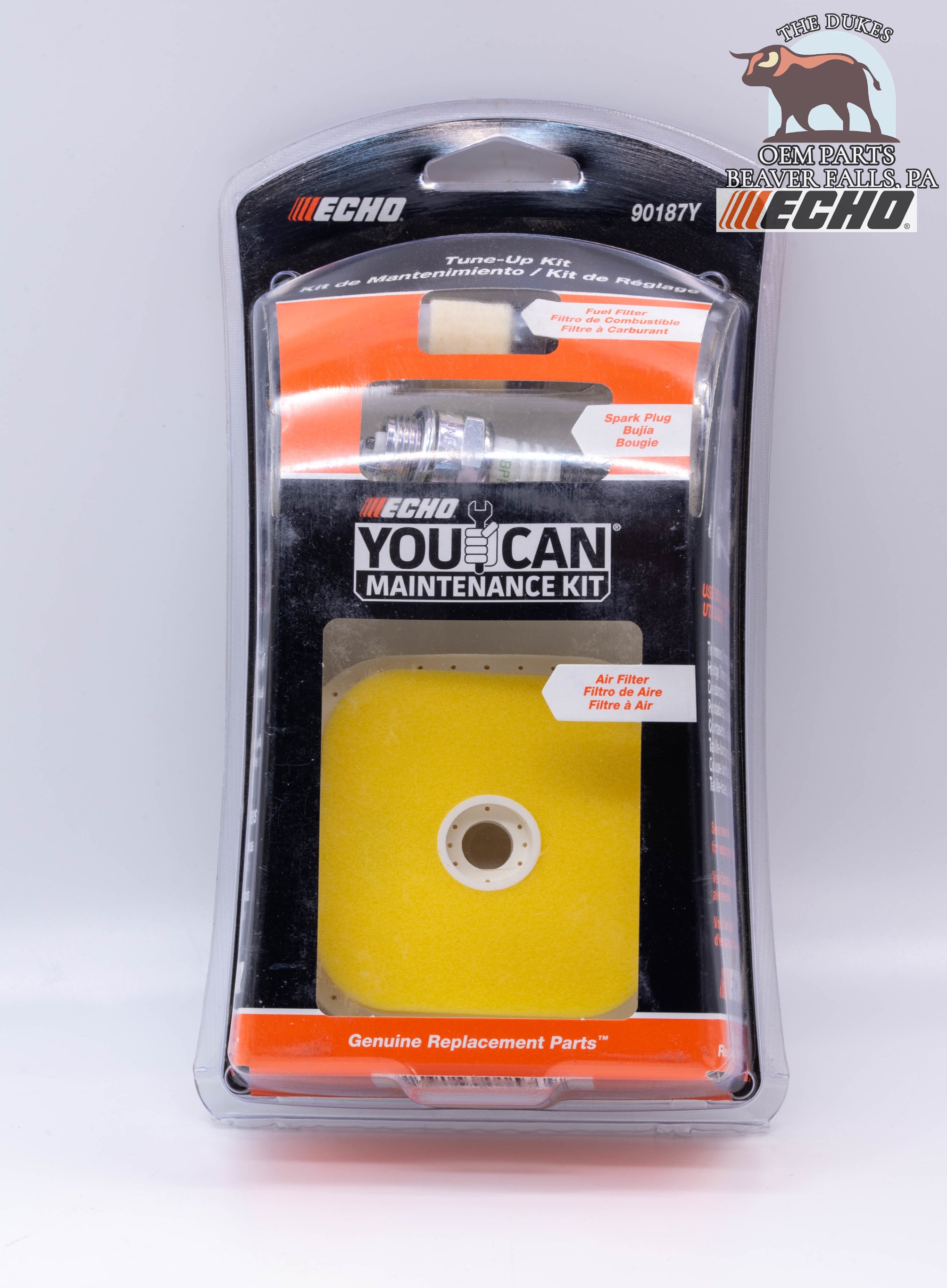 GENUINE ECHO AIR, FUEL FILTER AND SPARK PLUG KIT FITS PB265LN PB251