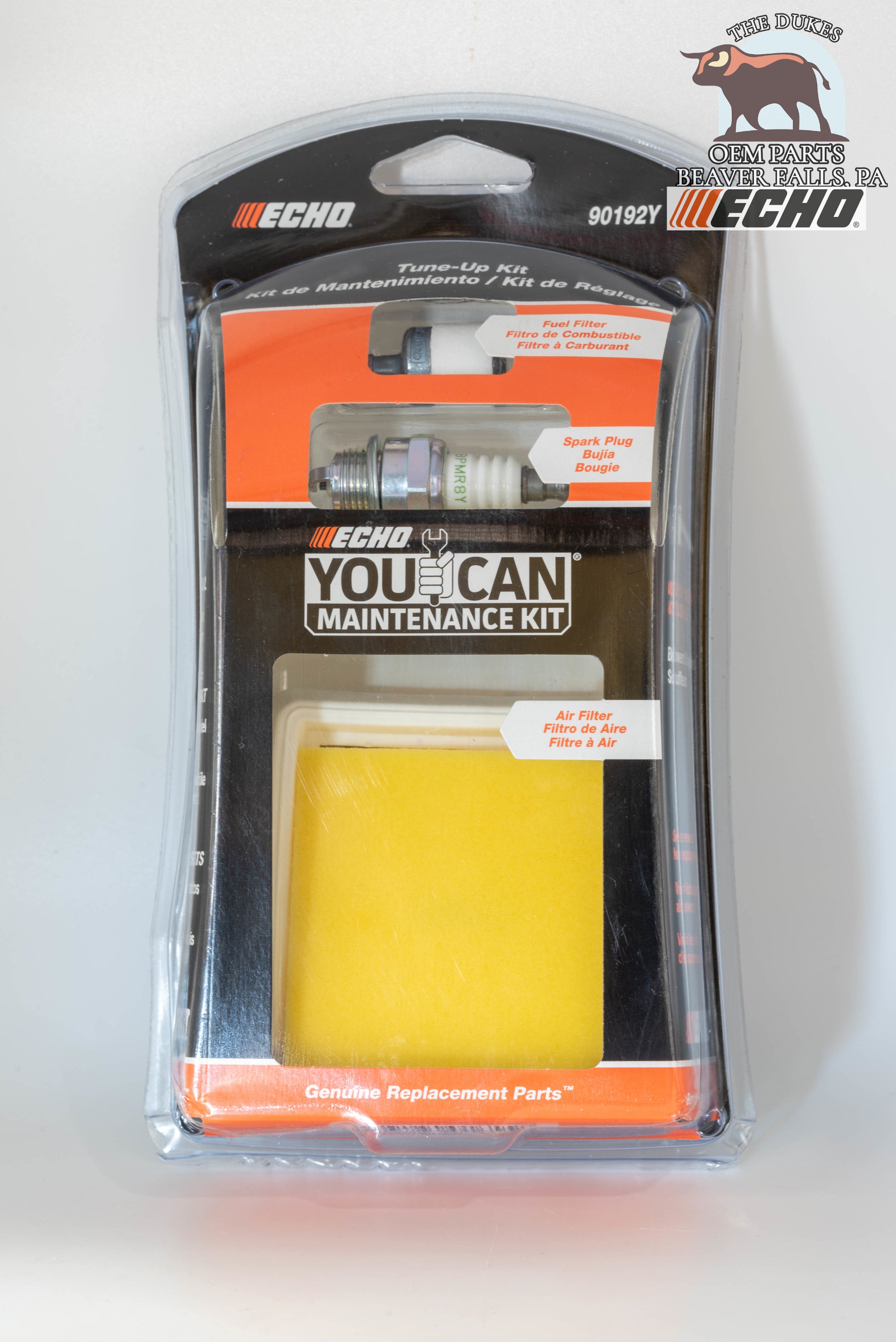 GENUINE ECHO AIR, FUEL FILTER AND SPARK PLUG TUNE UP KIT FITS PB2620