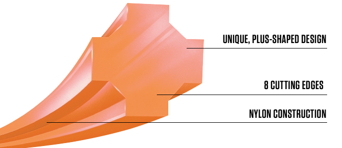 GENUINE ECHO CROSSFIRE TRIMMER LINE .155 3LB SPOOL  314155056