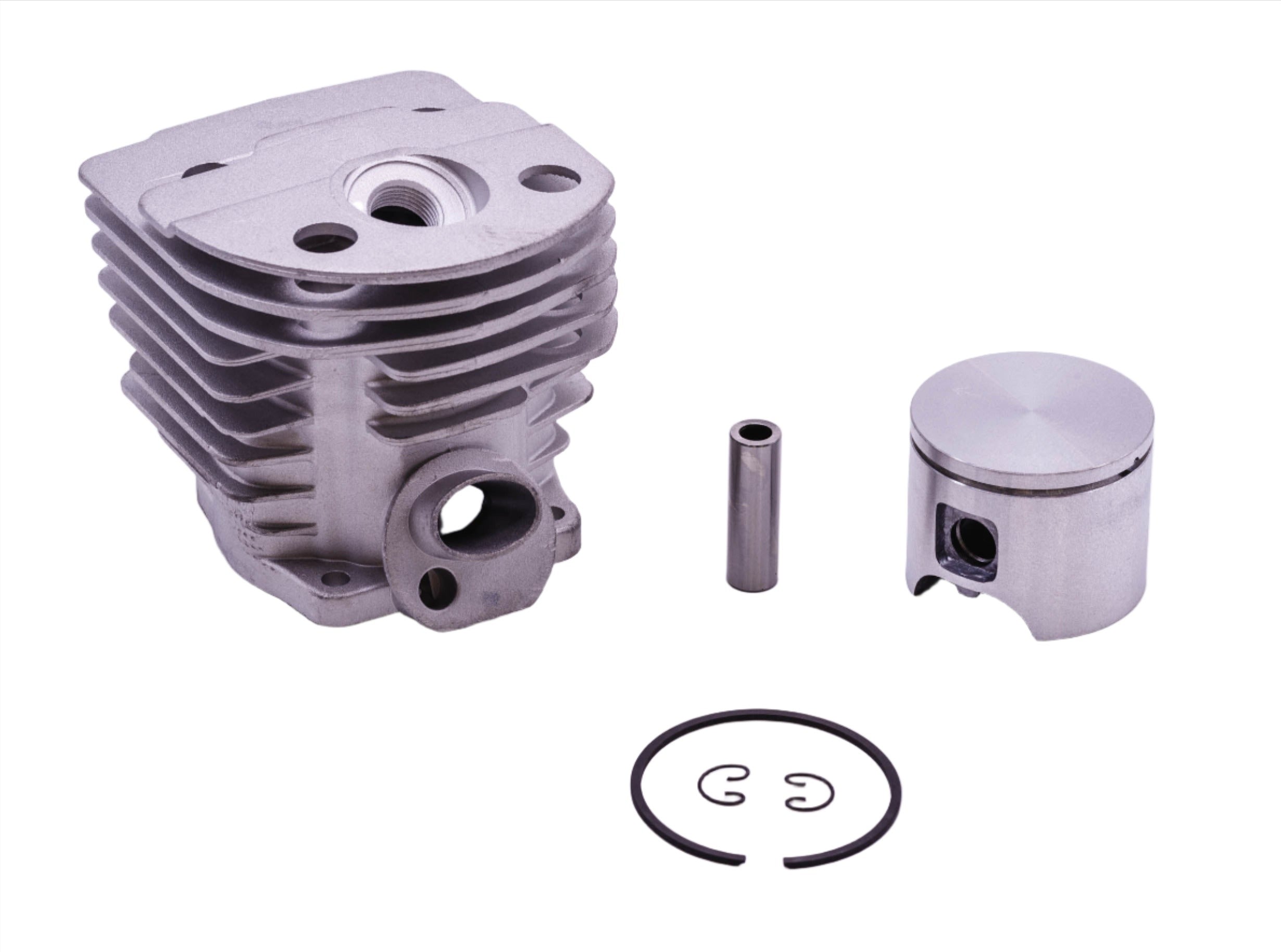 THE DUKE'S CHROME PLATED PISTON AND CYLINDER KIT FITS HUSQVARNA 55