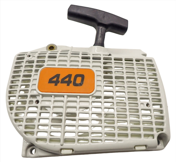 THE DUKE'S RECOIL REWIND PULL STARTER FIT STIHL 044 046 MS440 MS460  1128 080 2100 HOLZFFORMA G466