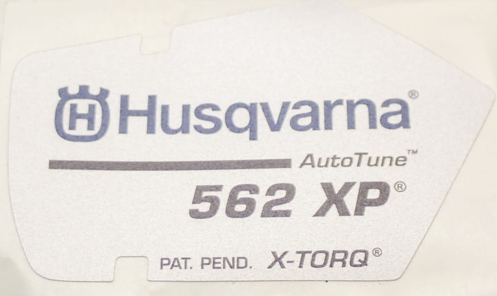 GENUINE DECAL FITS HUSQVARNA  562XP 523035605
