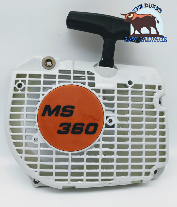 THE DUKE'S RECOIL REWIND PULL STARTER COVER FITS STIHL 034 036 MS360