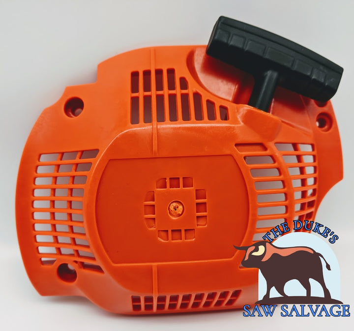 THE DUKE'S RECOIL REWIND PULL STARTER COVER FITS HUSQVARNA 445 450