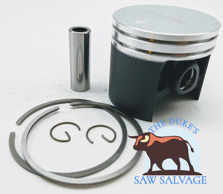 THE DUKE'S PERFORMANCE COATED PISTON FITS HUSQVARNA 394XP 56MM - www.SawSalvage.co Traverse Creek Inc.