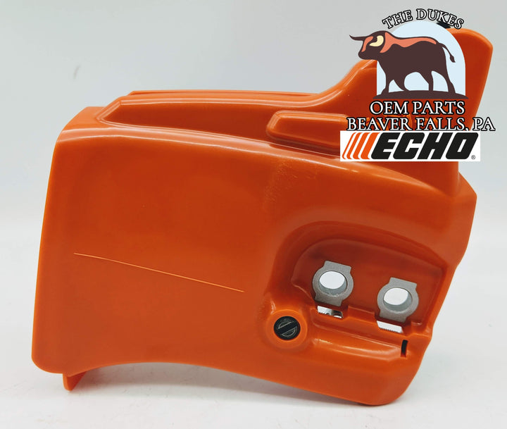 GENUINE OEM ECHO CS-355T CLUTCH SIDE CHAIN BRAKE COVER P021048811