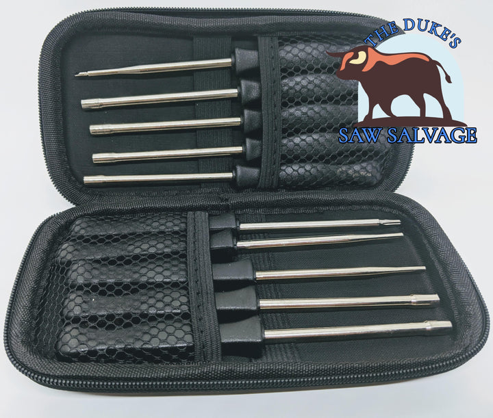 THE DUKE'S 10 PIECE CARBURETOR SCREWDRIVER ADJUSTING TOOL SET