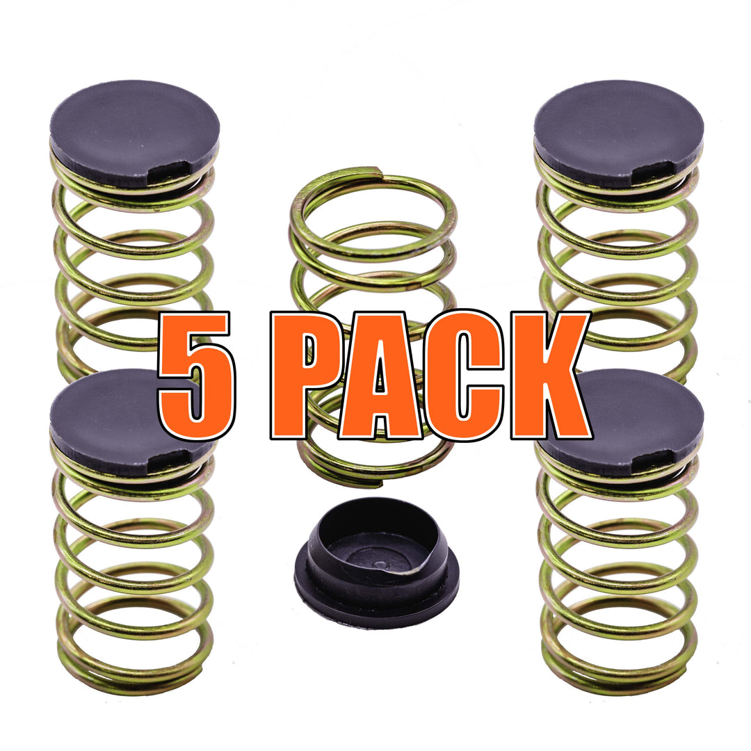 5 - PACK GENUINE OEM ECHO SPRING AND CAP V494000840 + V450001880