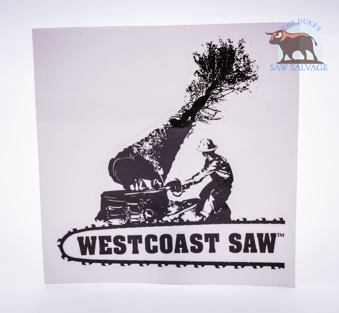 WESTCOAST SAW 4X4 STICKER