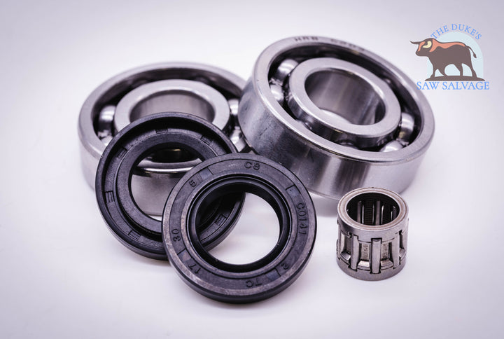 DUKE'S CRANK AND PIN BEARINGS WITH SEALS FITS STIHL 029 039 MS290 MS310 MS390