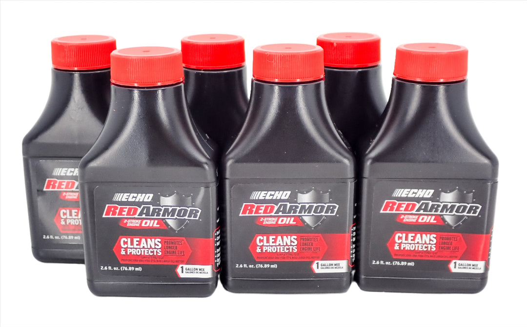 ECHO RED ARMOR AND POWER BLEND 2-STROKE OIL