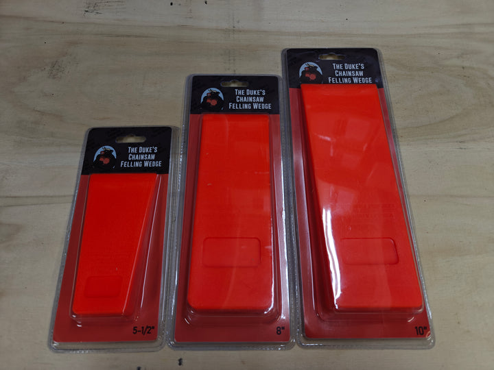 THE DUKE'S ORANGE FELLING WEDGES