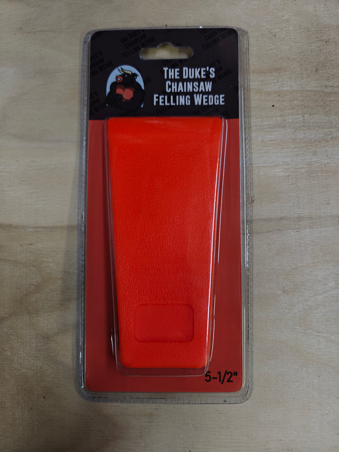 THE DUKE'S ORANGE FELLING WEDGES