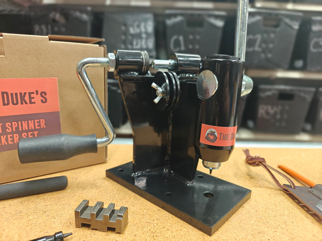 DUKE'S CHAINSAW CHAIN RIVET SPINNER AND BREAKER COMBINATION