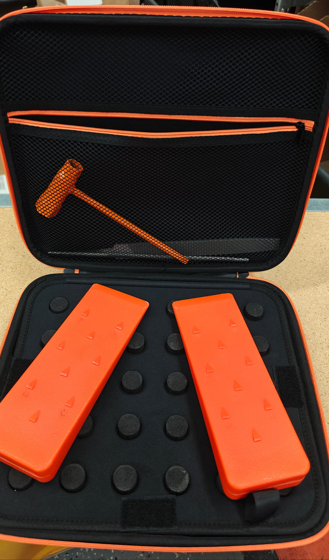 THE DUKE'S CUSTOM CHAINSAW CHAIN CASE ORGANIZER AND TOOL CASE