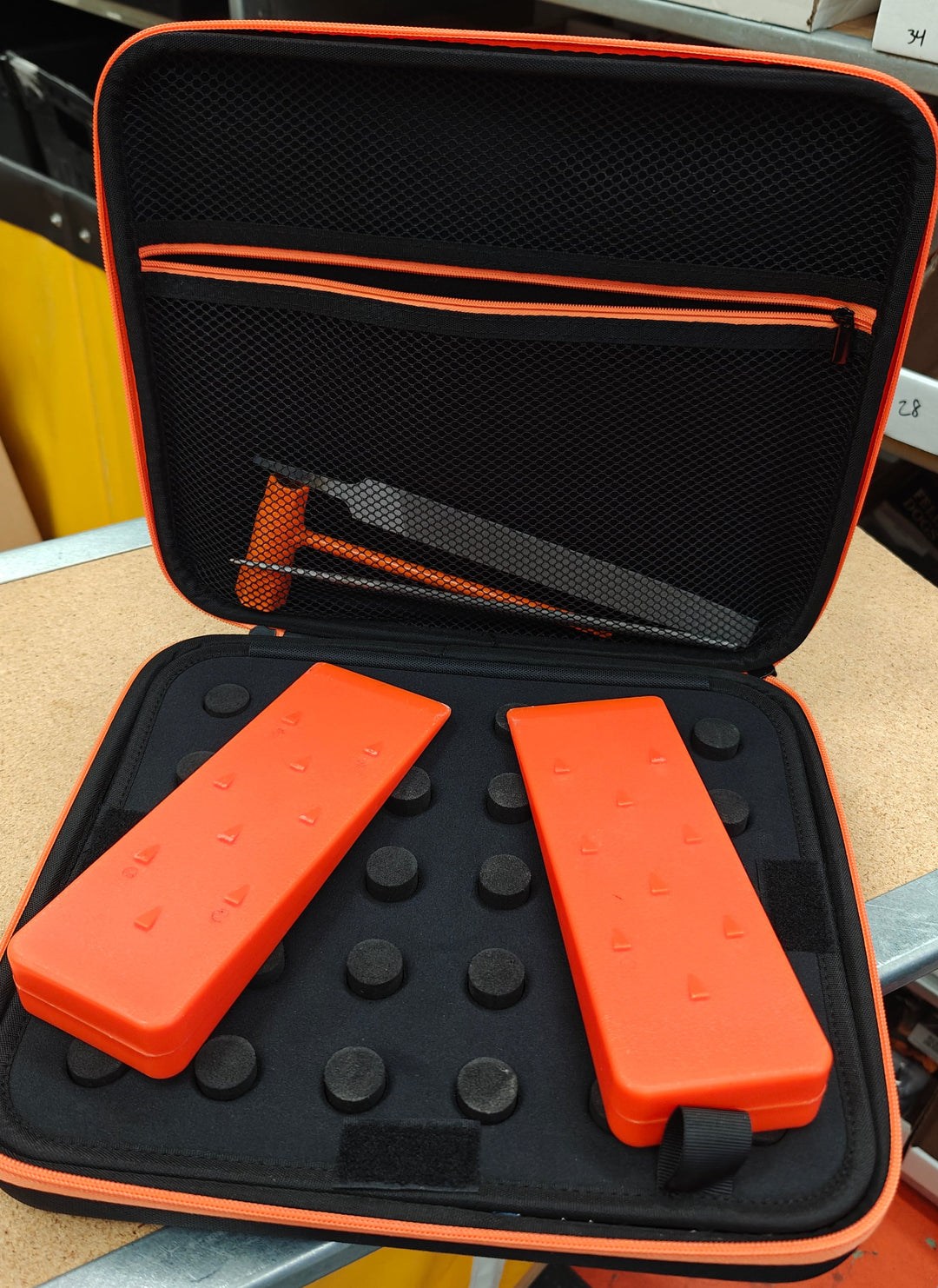 THE DUKE'S CUSTOM CHAINSAW CHAIN CASE ORGANIZER AND TOOL CASE
