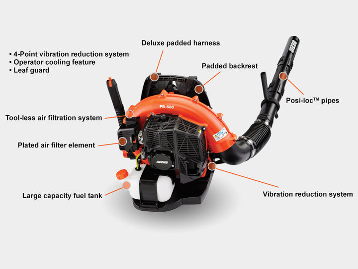 ECHO PB-580 BACKPACK BLOWER