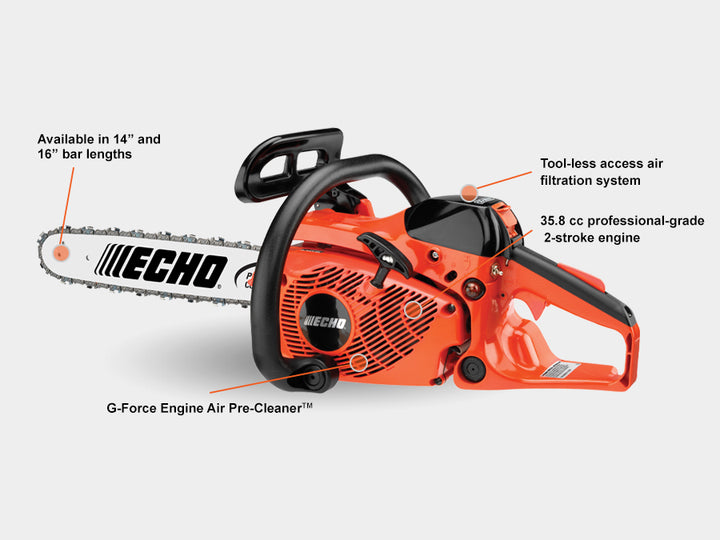 ECHO CS-361P PROFESSIONAL GASOLINE CHAINSAW