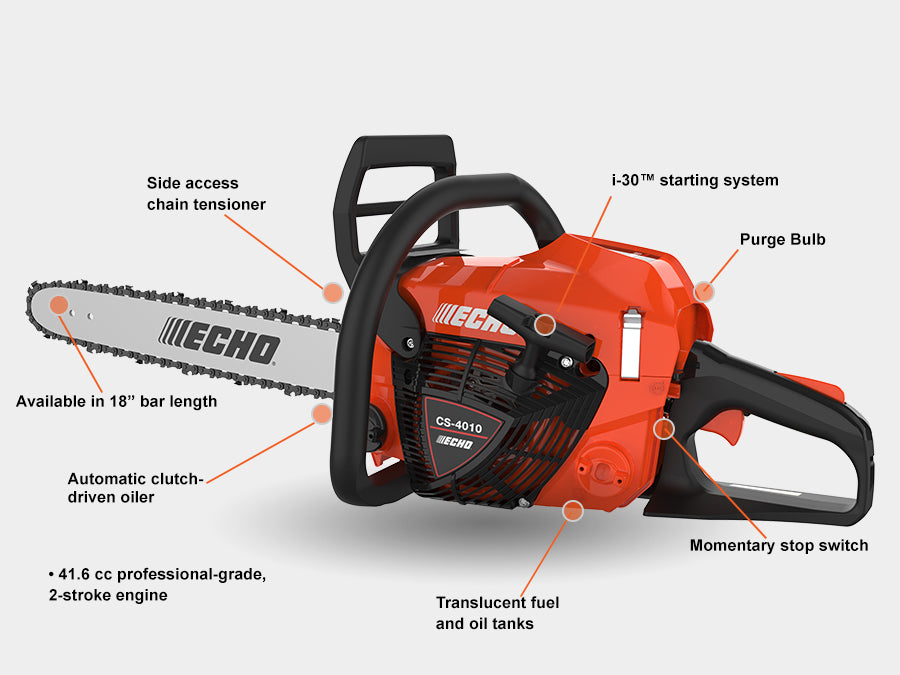 ECHO CS-4010 GASOLINE CHAINSAW