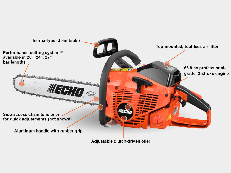 ECHO CS-680 PROFESSIONAL CHAINSAW