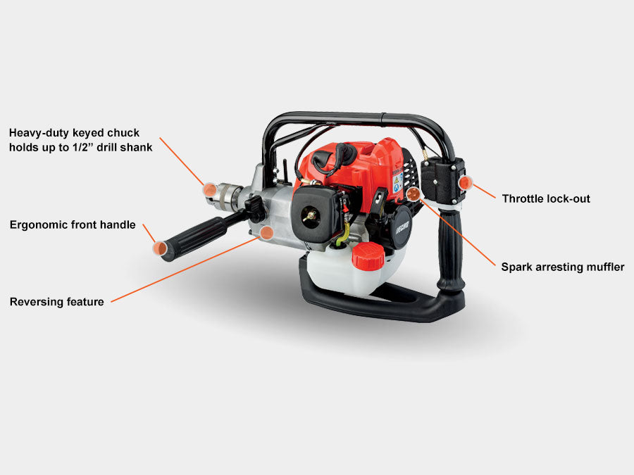 ECHO EDR-260 REVERSIBLE ENGINE DRILL