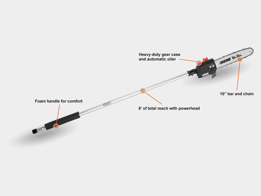 ECHO POWER ATTACHMENT SERIES POLE PRUNER POLE SAW