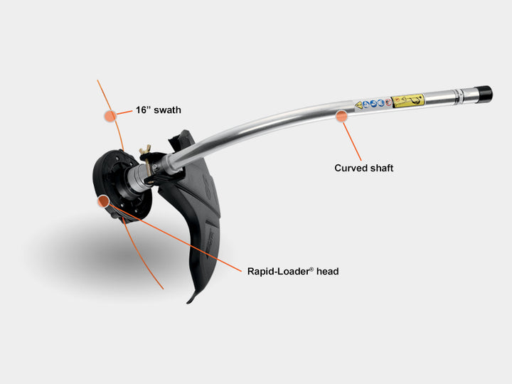 ECHO PRO ATTACHMENT SERIES CURVED SHAFT TRIMMER ATTACHMENT 99944200615