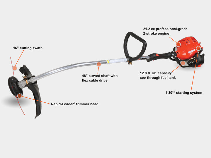 ECHO GT-225 CURVED SHAFT STRING TRIMMER