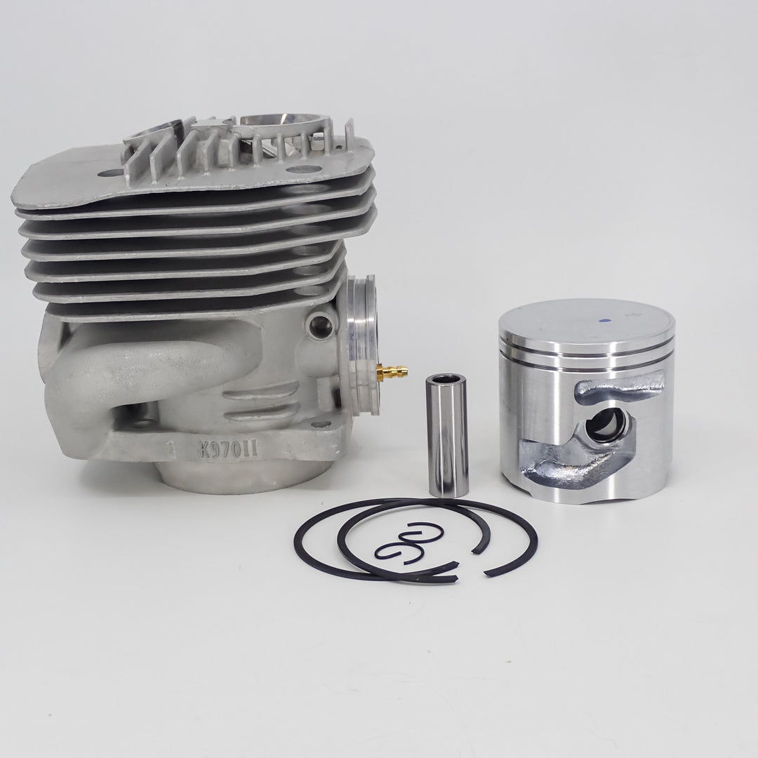 DUKE'S CHROME PISTON AND CYLINDER  FITS HUSQVARNA K970 SERIES III 586 35 10-01