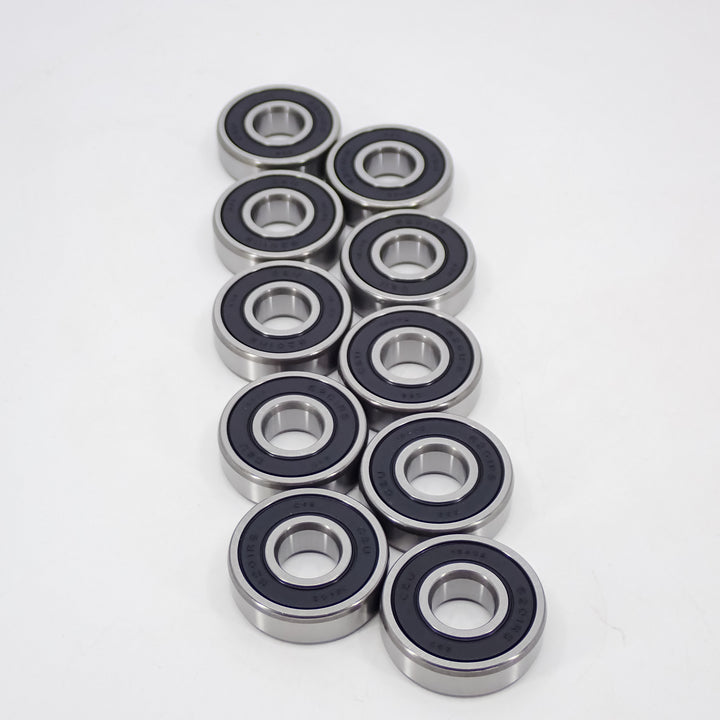THE DUKE'S DEEP GROOVE RUBBER SEAL BALL BEARING 10-PACK 6201-2RS 12X32X10