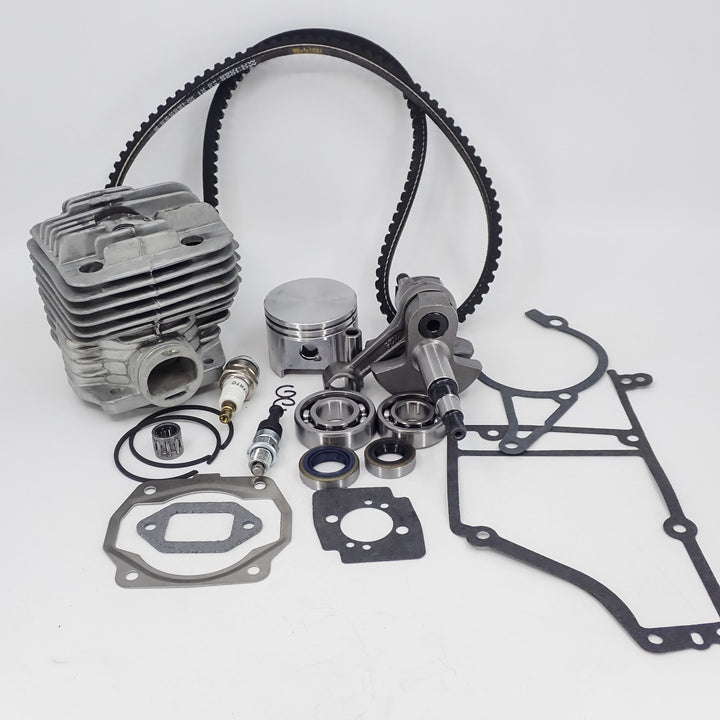 DUKE'S ENGINE REBUILD SET FITS STIHL TS400, CYLINDER, CRANKSHAFT, BEARINGS, BELT