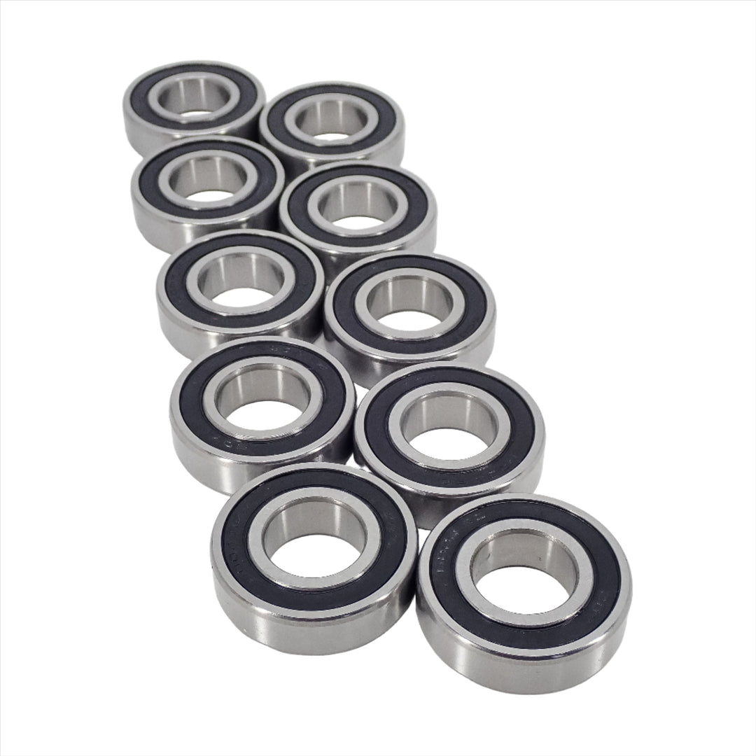 THE DUKE'S DEEP GROOVE RUBBER SEAL BALL BEARING 10-PACK 6004-2RS 20x42x12