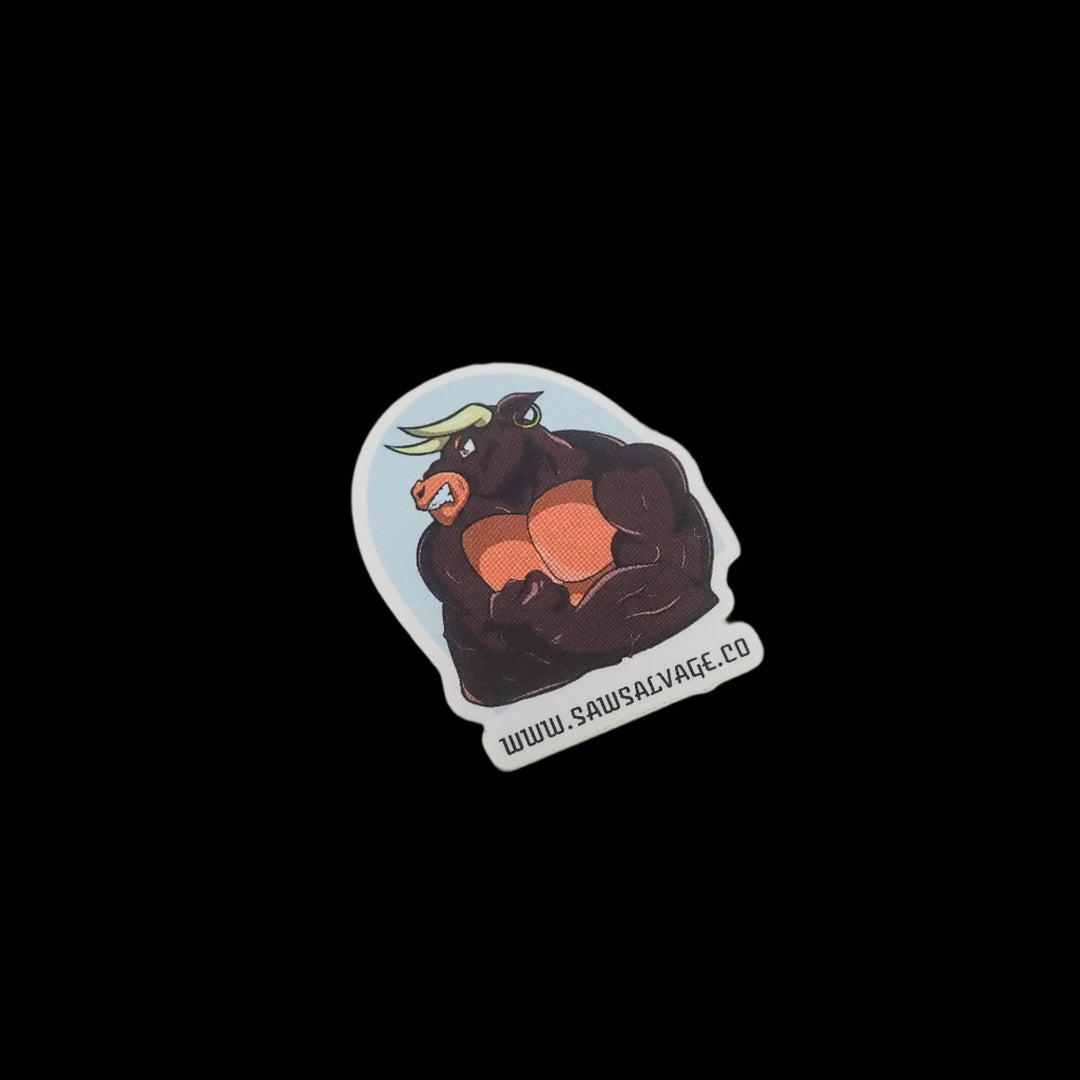 5-PACK THE DUKE'S STICKER 1.5X2