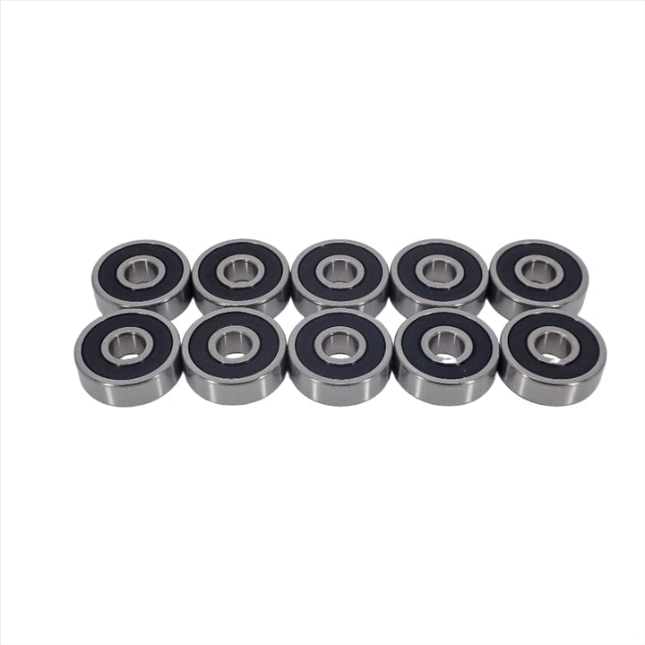 THE DUKE'S DEEP GROOVE RUBBER SEAL BALL BEARING 10-PACK 6301-2RS 12X37X12